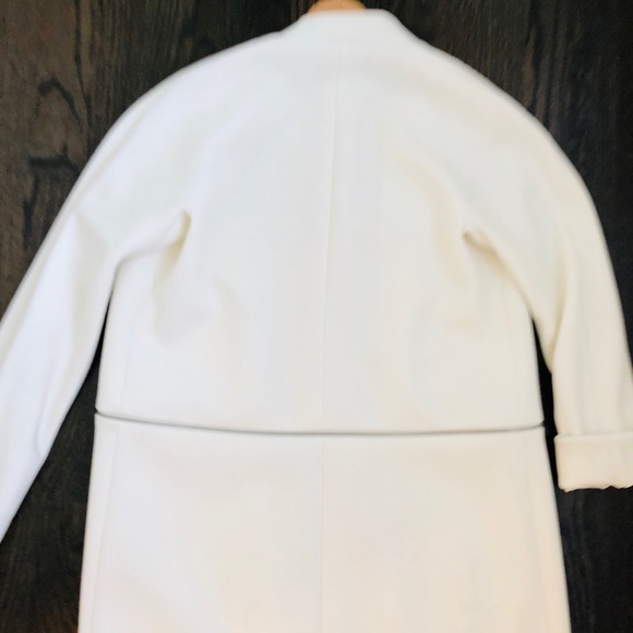 Elie Tahari Adriano 2 in 1 crop cocoon convertible jacket - Picture 5 of 8